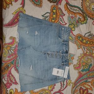 Free people demin skirt